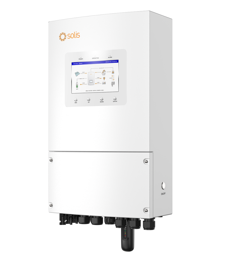 اینورتر هیبریدی تکفاز Solis S6-EH1P6K-L-PLUS؛ تصویر رسمی خانواده سازنده
