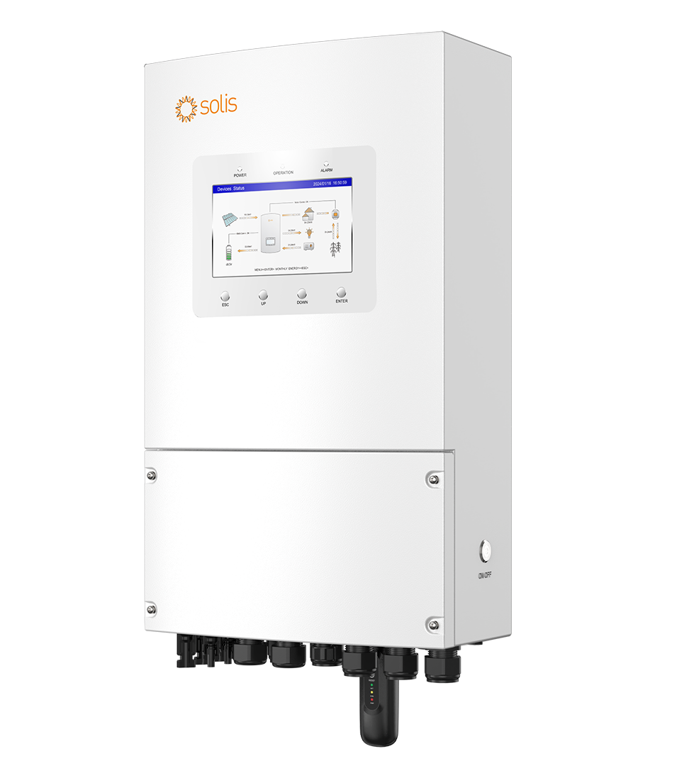 اینورتر هیبریدی تکفاز Solis S6-EH1P6K-L-PLUS؛ تصویر رسمی خانواده سازنده